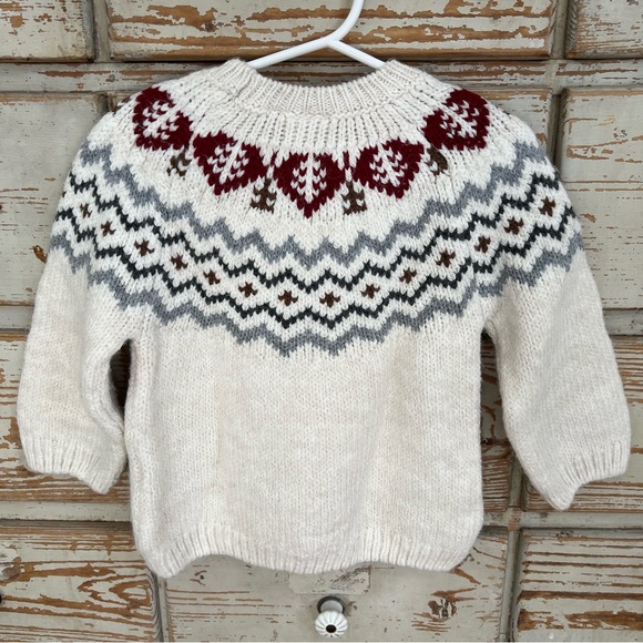 Cutest chunky knit sweater from Zara Sz 12-18 months - Picture 2 of 4